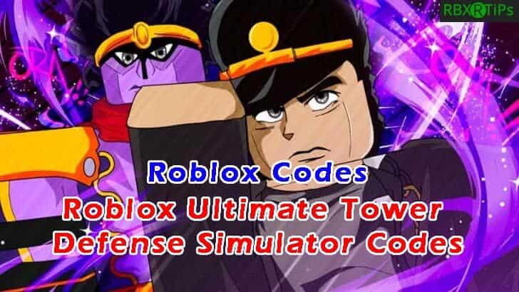 Roblox Ultimate Tower Defense Simulator Codes 